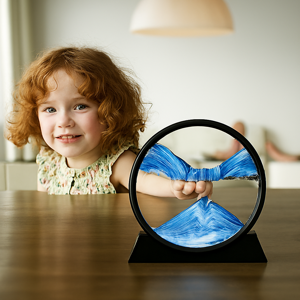 3D Deep Sea Sandscape Au Moving Sand Art Picture