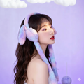 Multicolor Premium Bunny Ear Earmuffs